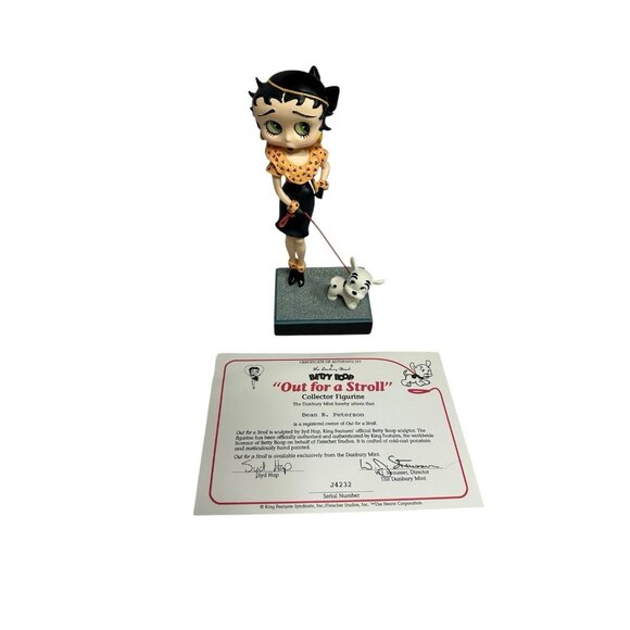 new BETTY BOOP collector figurine danbury mint OUT FOR A STROLL - Picture 1 of 6